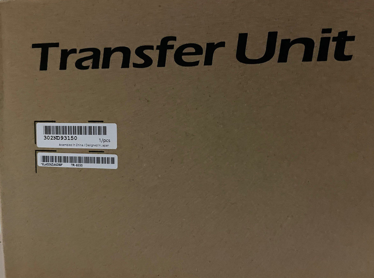 302ND93150 (TR-8550) original new Transfer Belt Unit for Kyocera TASKalfa 2552ci 3252ci 3552ci 4052ci 5052ci 6052ci Transfer Assembly