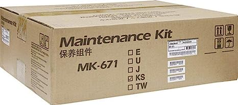 1702K57US0 Model MK-671 Maintenance Kit For use with Kyocera/Copystar CS-2540, CS-2560, CS-300i, CS-3040, CS3060, KM-2540, KM-2560, KM-3040, KM-3060 and TASKalfa 300i Multifunctional Printers