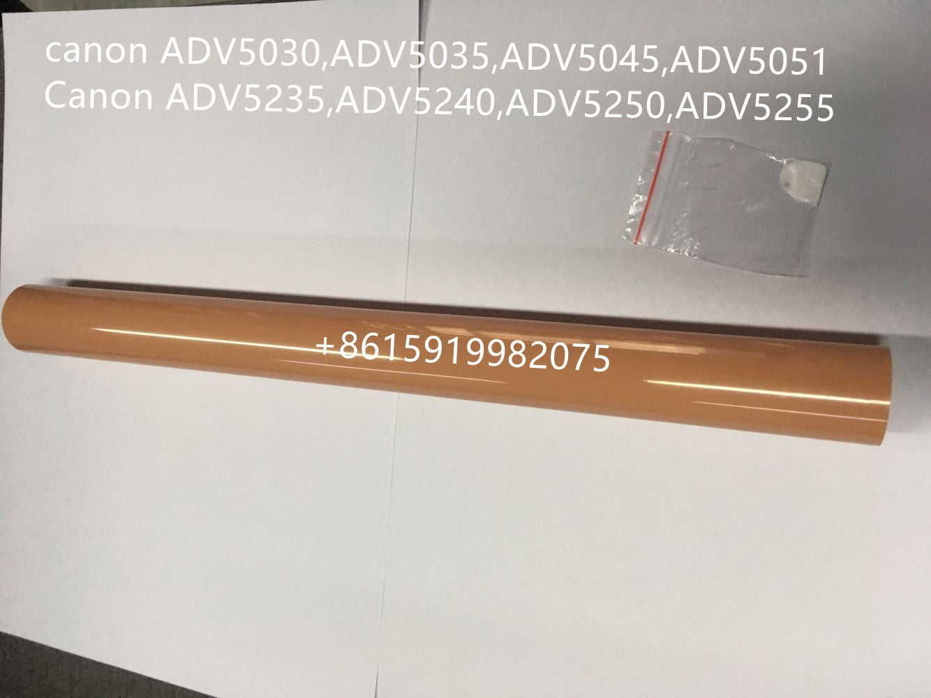 IRC5235 fuser fixing film for Canon iRC5030 IRC5035 IRC5235 IRC5240 IRC5250 IRC5255 IRC5045 IRC5051  IRC5045 IRC5035 IRC5250 fuser film sleeve  with original grease and above 250,000pages