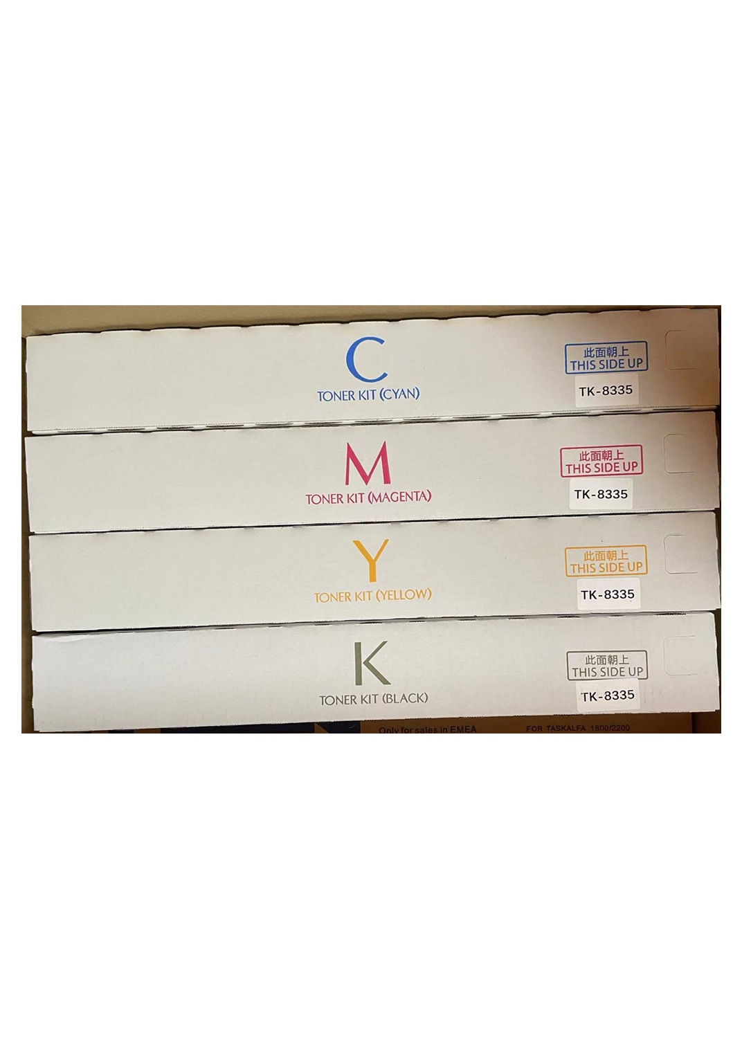 one set TK-8335 cmybk Toner Cartridge  for KYOCERA TASKalfa 3252ci /3253ci refill toner